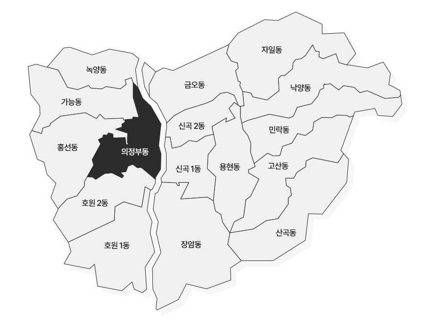 지도 의정부동