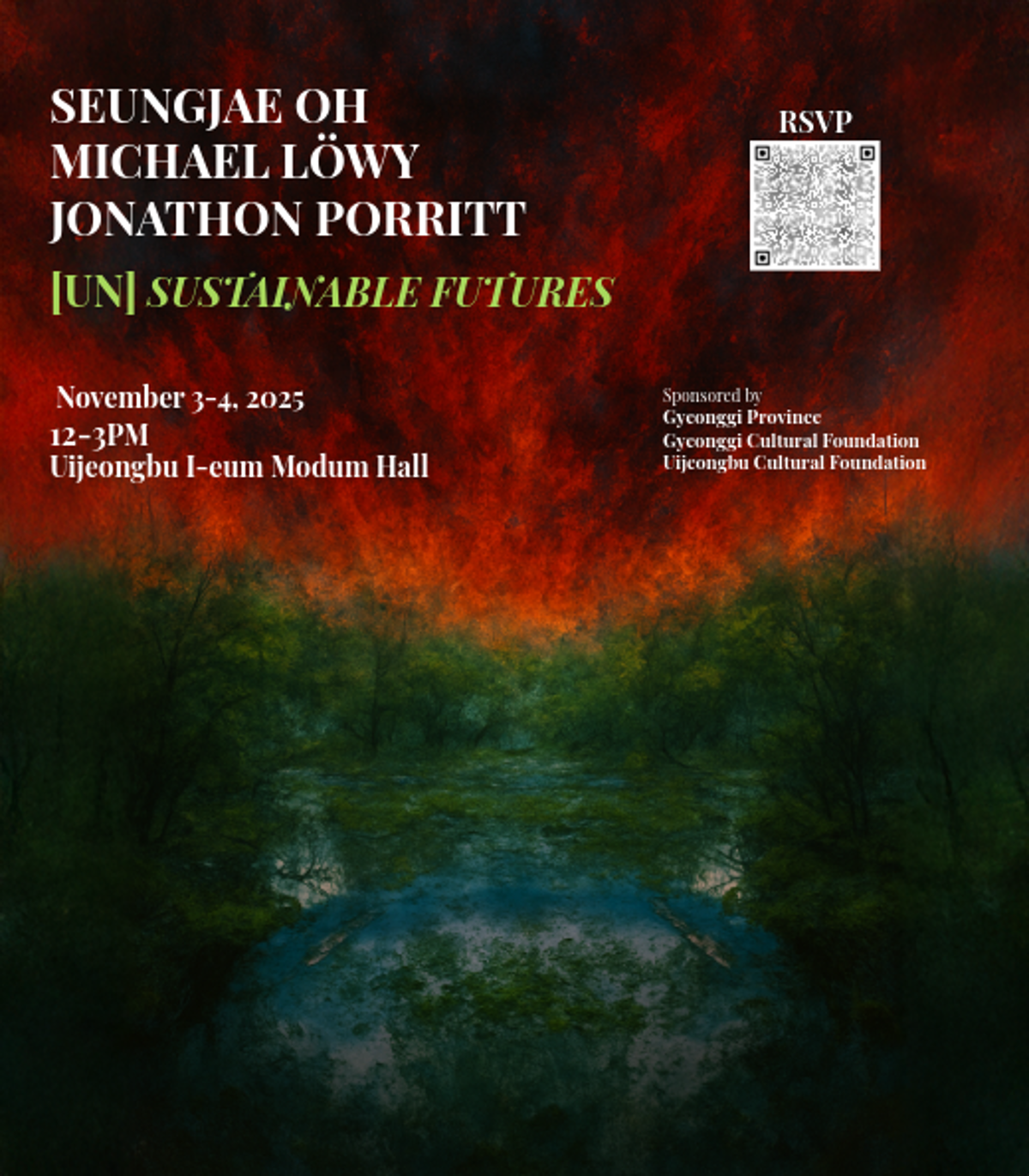 오승재 x 미카엘 뢰비 x 조너선 포릿 [UN] Sustainable Futures